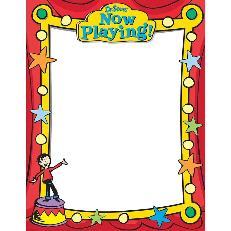 Dr. Seuss If I Ran the Circus Poster