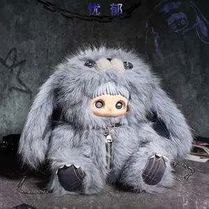 Maymei Rebel Doll Series 400% Blind Box Confirmed Style Plush Doll Action Figure Cute Trendy Collectible Model Toy Birthday Gift For Girls Fans Surprise Mystery Box Desktop Decoration Ornament Limited Edition Doll Gift