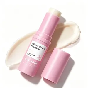 Lakerain Calcium Volume Multi Balm Stick with Collagen Extract & Elasticity, Hydrating & Firming Moisturizer for Fine Lines, Dark Circles & Dry Skin, All-in-One Eye & Face Care, Non-Greasy Vegan Skincare for Daily Use