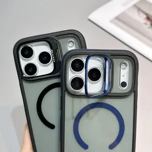 Frosted Matte MagSafe Compatible Phone Case Offering Durable Protection And Wireless Charging While keeping your device stylish and functional for iPhone 17 16 15 14 13 12 11 Pro Max Air phone cases 17 pro max