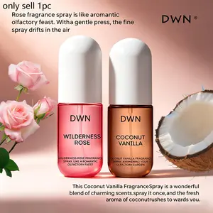 Summer Vanilla Coconut Capsule Fragrance Spray Perfume for Women, Daily Use Fragrance, Long-Lasting Fresh Scent, Perfect Gift for Special Occasions