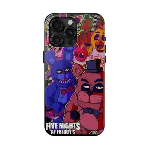 Five Nights at Freddy's Phone Case for iPhone for Samsung, Phone Accessories,Two-In-One Film Case - Durable, Shock-Absorbing, and Trendy Protection - for iPhone17 16, 15, 14, 13, 12 Plus, Pro, Max, and Samsung S25-22 Perfect Birthday Gift for Friends