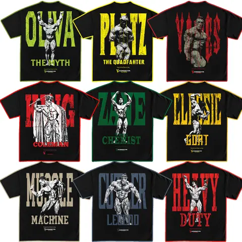[Collection] Bodybuilding Old School Collection T-shirt, Mr.Olympia Bodybuilding, Classic Men's Physique, Bodybuilding Merch Fan, Gym Men's Top, Gym Apparel Gym Tees Athletic Sports Clothing