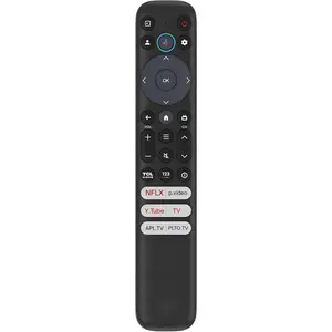 RC813 Remote Control Compatible with  TVs -  + , Easy Setup, Shortcut  - Works with  TV & Android TV Models QM8, QM7, S5, S4, S3, Q7, Q6, Q5