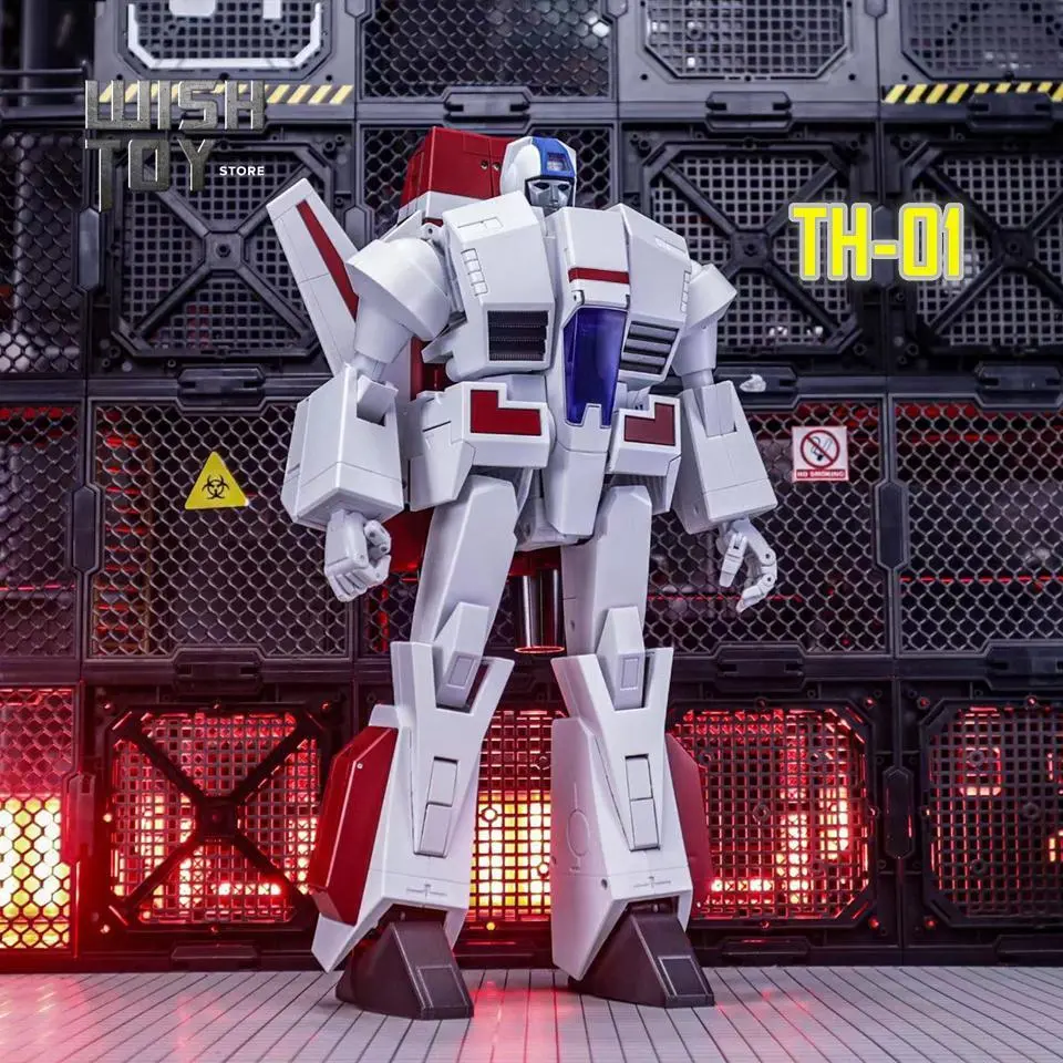 G1 Series TH01-TH-01 Jetfire Skyfire KO MP57-MP-57 Transformation Action Figure Robot Toy, 36Cm / 14.17"", Partial Alloy & PVC Material, Unisex Classic Novelty Stress Relief Toy