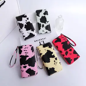 cow print wallet