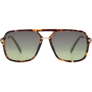 SOJOS Retro Square Polarized Sunglasses for Men & Women - Trendy 90s Aviator Shades, Stylish UV Protection Eyewear, Perfect for Fashion Lovers SOJOS