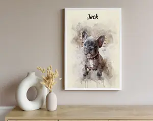 Watercolor Pet Portraits