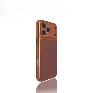 Glass Full Coverage Lens Compatible with IP17Promax Fabric Texture Phone Case 16Magsafe Magnetic iP15Pro Premium Feel Protective Case 14