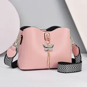 Leather Butterfly Purse for Women Small Trendy Crossbody Shoulder Bag with Adjustable Strap Ladies Fashion Cute bags