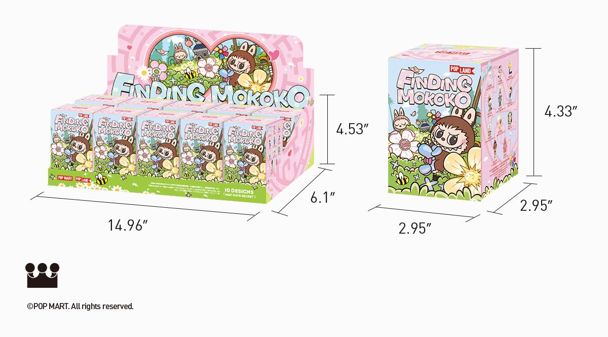 POP MART Finding MOKOKO Series Figures, Blind Box, Mystery Box