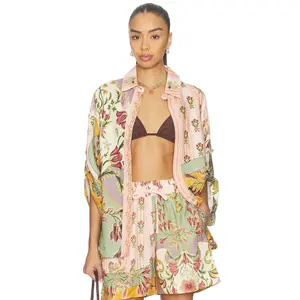Agua Bendita Chrissy Shirt in Multi