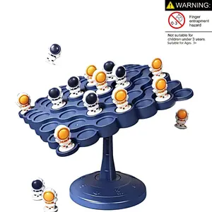 Astronaut Balance Tree Board Game Set, Family Board Games, strategy board games, tabletop games, Two Player Competition, Enhances Critical Thinking & Reaction Skills, Perfect for Family Gatherings & Parties
