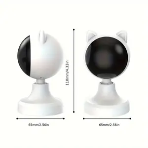 Interactive Laser Cat Toy - Portable, Dual Power (Battery/Usb), Low-Power Safe For Indoor Play Laser Pointer Cat Toy Cat Laser Toy