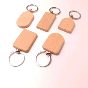 Customized Wood Keychain, Name Tags Engraved