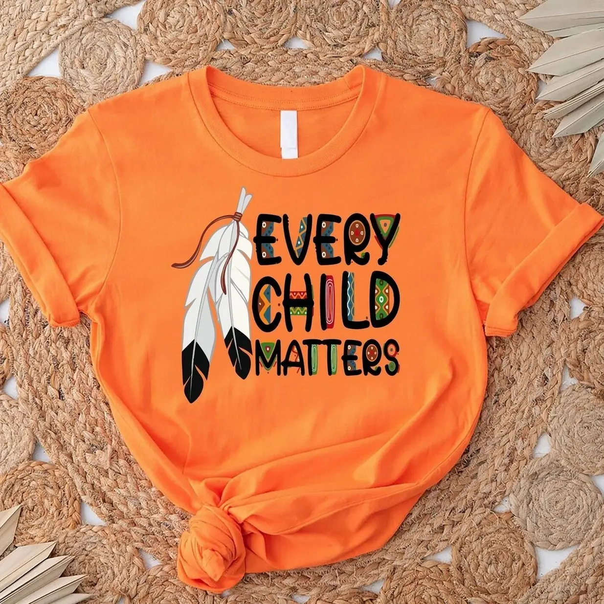 Every Child Matters T-Shirt Indigenous Awareness Orange Shirt Day Graphic Tee 4