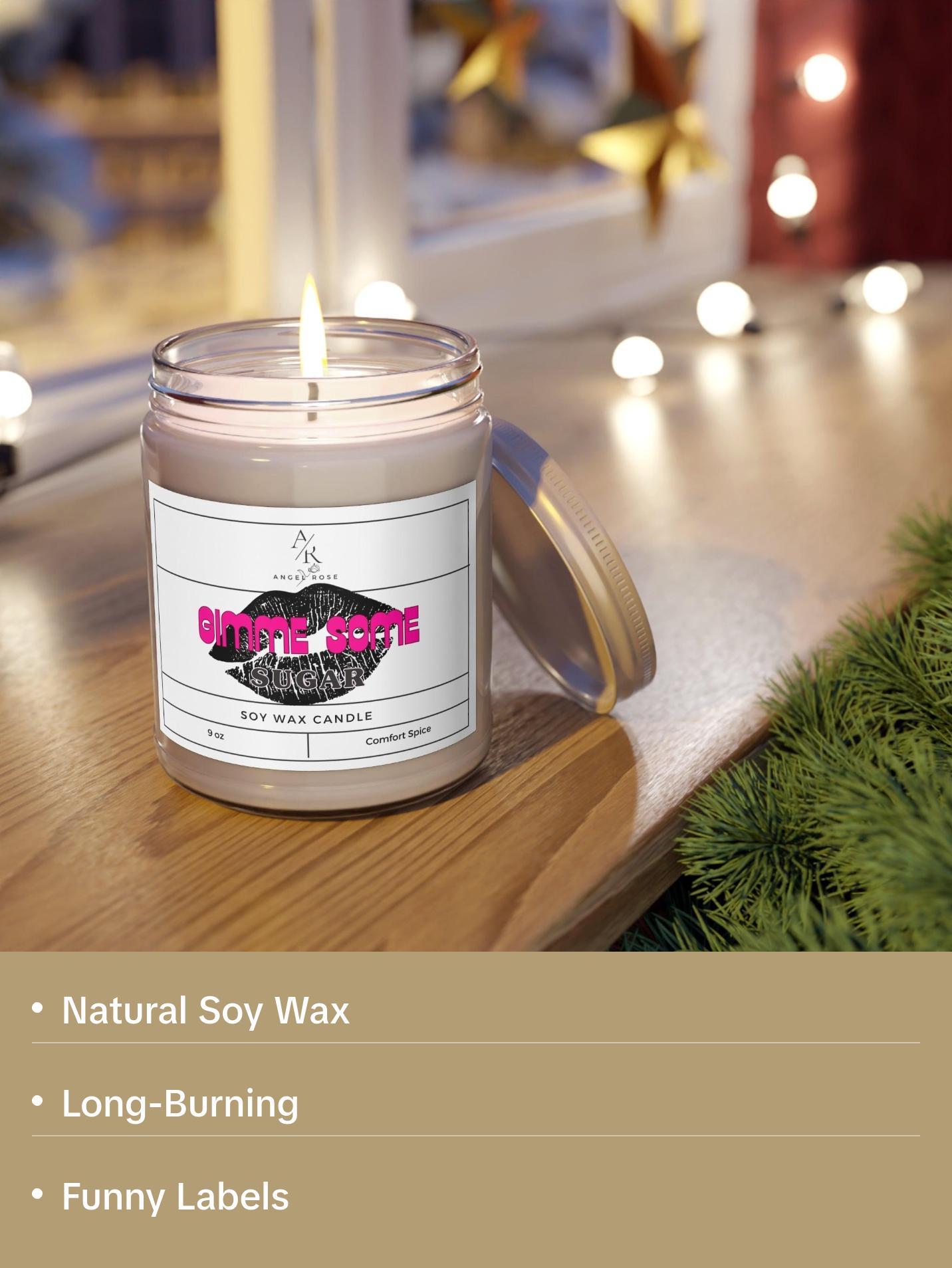 Scented Soy Candle,  Comfort Spice 9oz