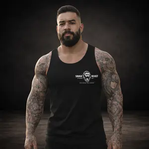 Men’s Gym Tank Top | Workout Tank – Iron Is My Therapy | Savage Beast