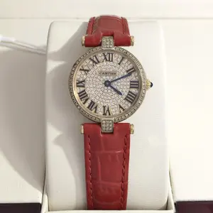 Cartier  R12509 Alloy/jade/diamond/gemstone, etc Quartz Watches C13626060956 0703 SZTK-Allison