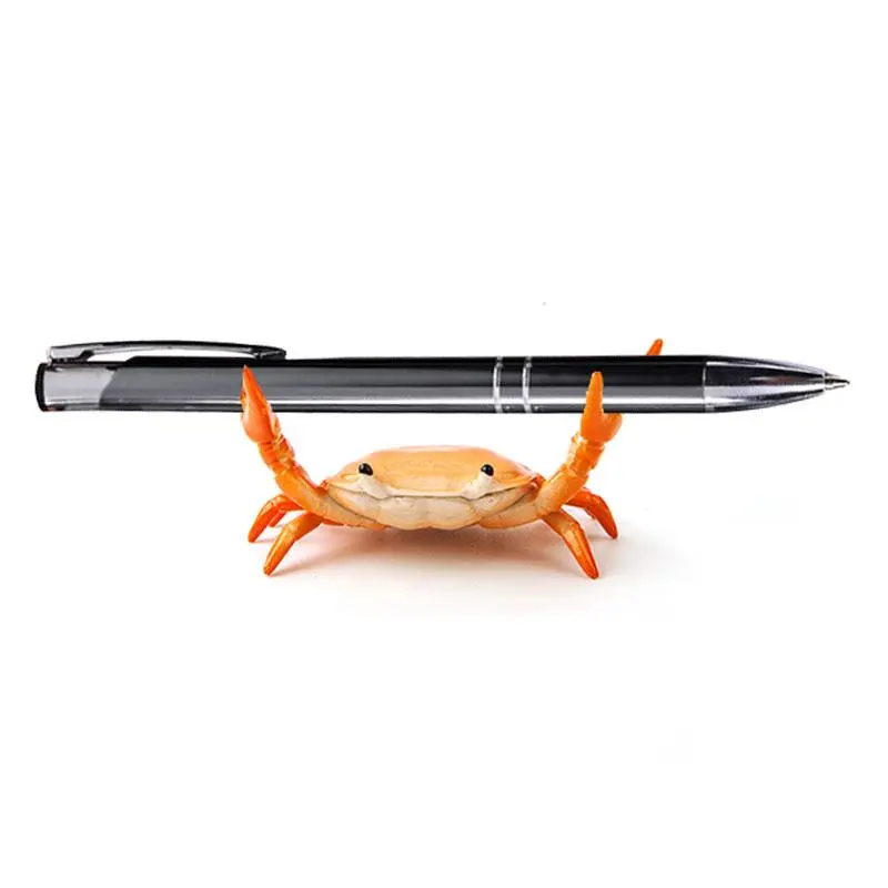 Crab Shaped Pen Holder, Unique Desk Accessory for Office Decor, Stylish Lifting Design, Perfect Gift Idea for Professionals & Students, Office Desk Accessories