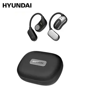 HYUNDAI Fit2 Wireless Headphones with Electroplated Ear Hook Design – Comfortable, Great Sound, Bluetooth 5.4 Flash Connection, Wireless Earbuds for Music and Calls, Compatible with Android & iOS
