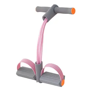 Multifunction Pedal Resistance Band, Elastic Pull Rope Fitness, Full-Body Workout at Home Gym, Exercise Sit-up, Yoga, Abdominal Training