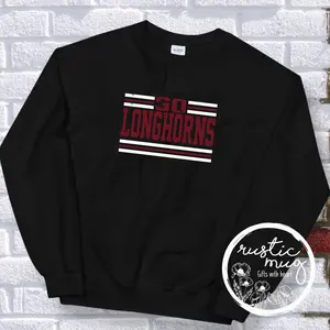 Youth Go Longhorns Crew Sweatshirt