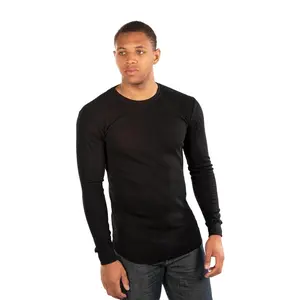 Fitted Thermal Shirt black