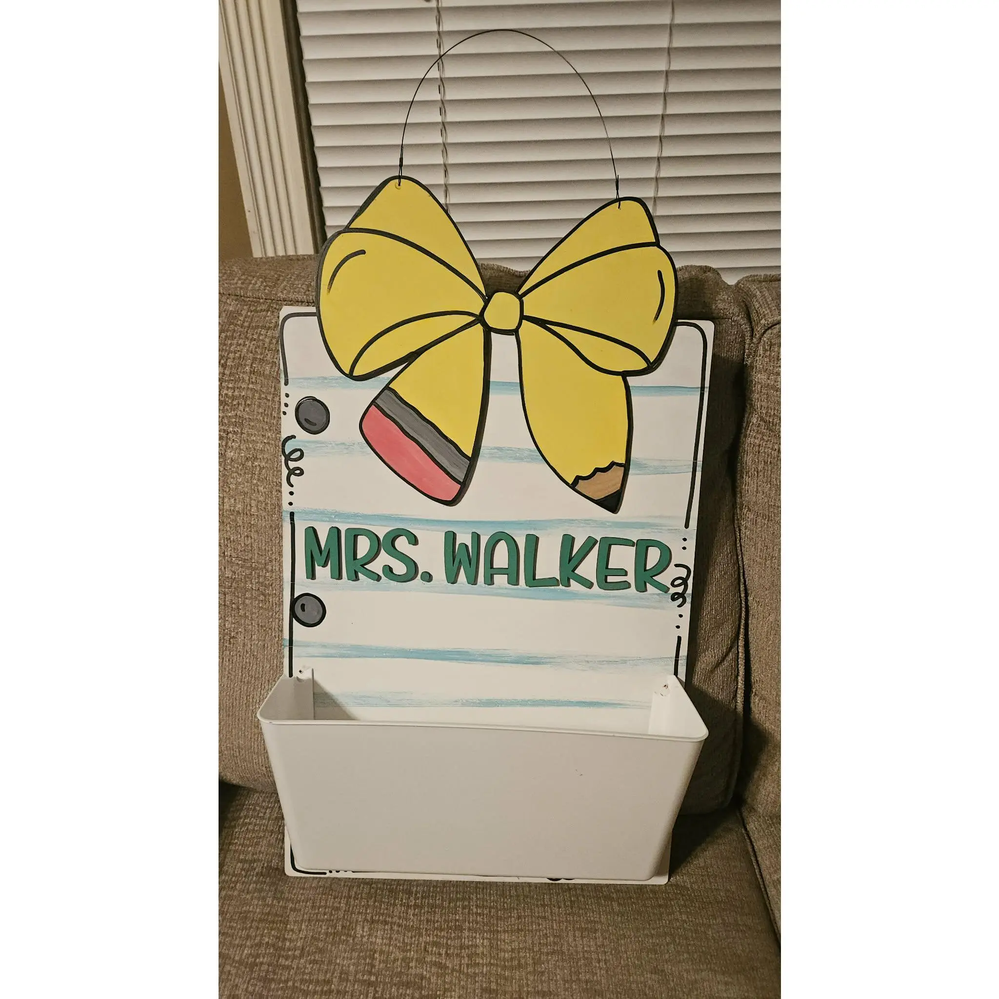 Teacher Folder Bow Notepad