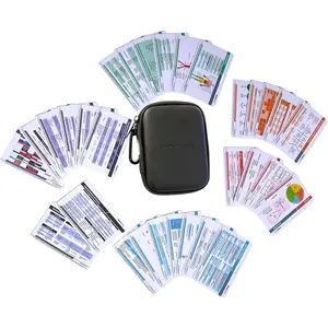 Scrubnotes by  - 56  Badge Reference Card Set -  School Essential Cheat Sheets - Quick Reference for ,  students and more!