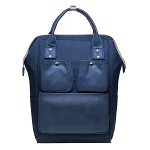 KAUKKO Diaper Bag Backpack with Pacifier Holder and Stroller straps - for Mom and Dad, Waterproof, one size