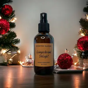 Gingerbread Delights Room & Linen Spray Homemade