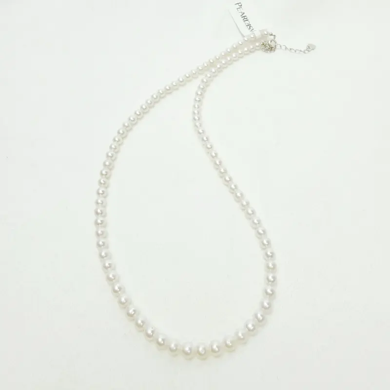 Freshwater Akira Pearl Necklace Freshwater Akira Pearl 4-5mm S925