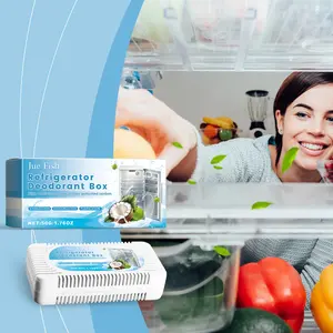 Jue Fish Refrigerator Deodorizer Box, Household Odor Remover for Refrigerators and Freezers, Purifies Unpleasant Smells, Refrigerator Cleaning Deodorant