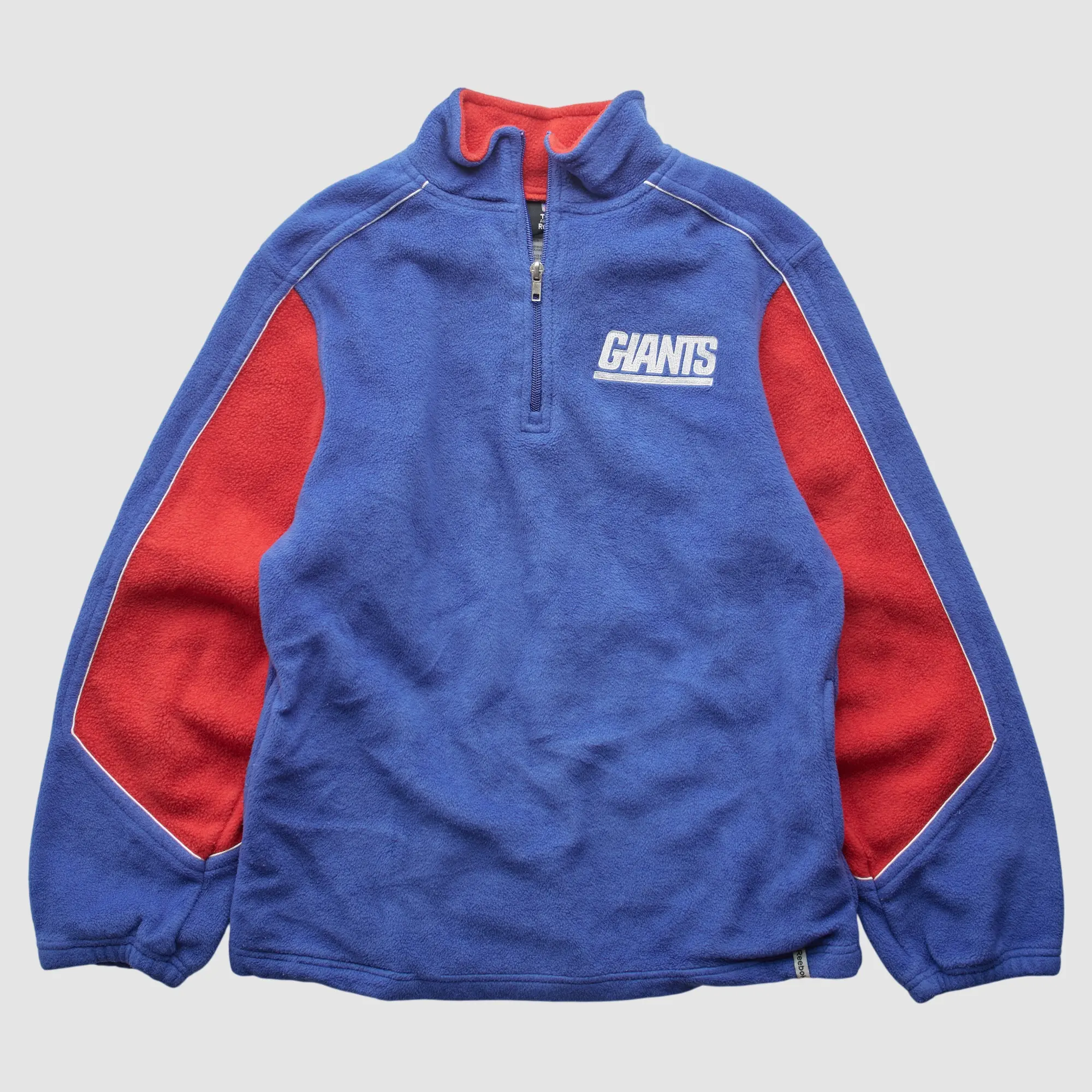 New York Giants Team NFL 2000s 1/4 Zip Sweatshirt - Blue - XS