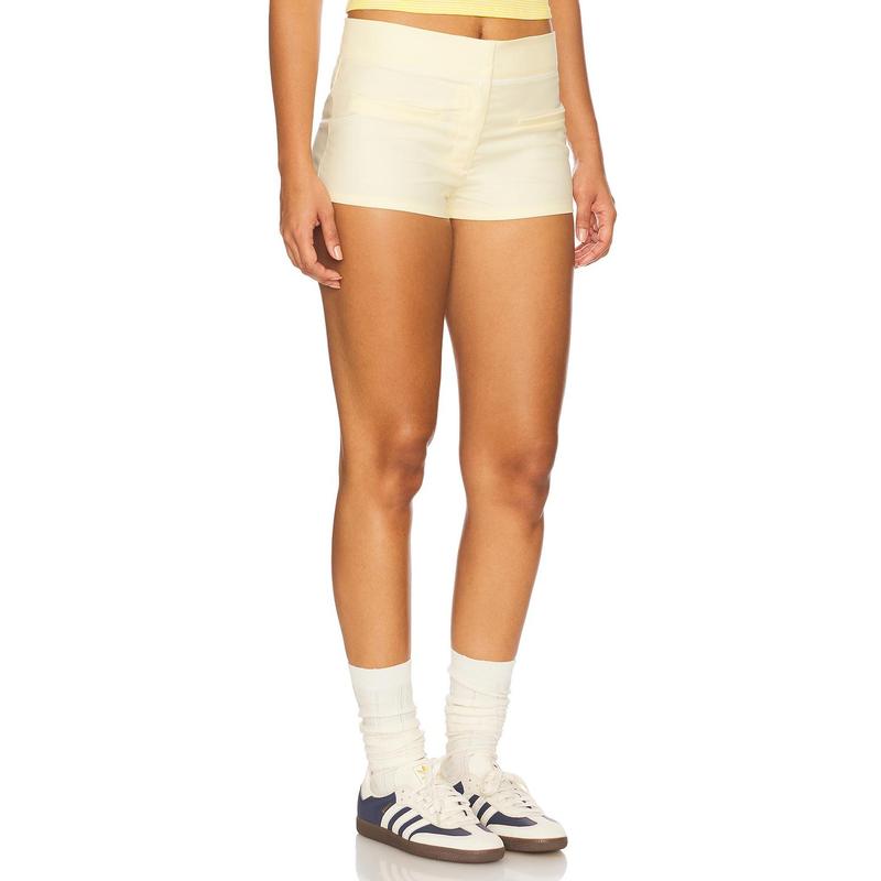 LIONESS Untamed Short in Cornsilk
