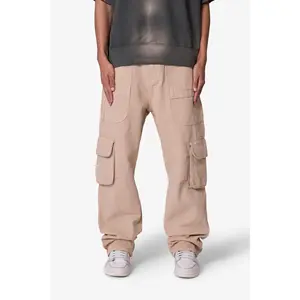 mnml Ultra Baggy Pocketeer Denim - Khaki