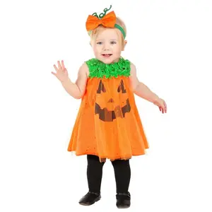 Infant Shimmering Pumpkin Costume