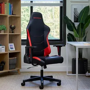 RESPAWN 110 Ergonomic Gaming Chair - Racing Style High Back PC Computer Desk Office Chair - 360 Swivel, Integrated Headrest, 135 Degree Recline with Adjustable Tilt Tension & Angle Lock - 2023 Red