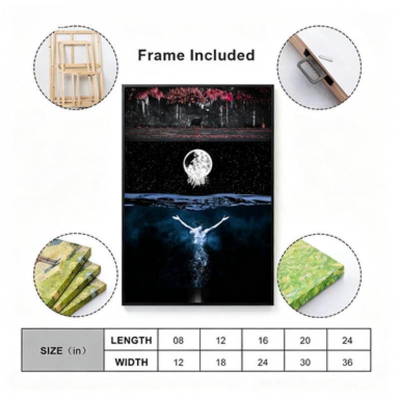 Rare Sleep Token Fan Art Print Poster - Abstract Concept Design - Unique Wall Decor Gift, Sleep Token Fans Eco-Friendly Attack On Titan Season Lyric Stick Vintage