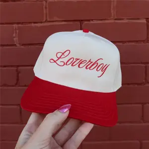 Loverboy Embroidered Vintage Trucker Hat