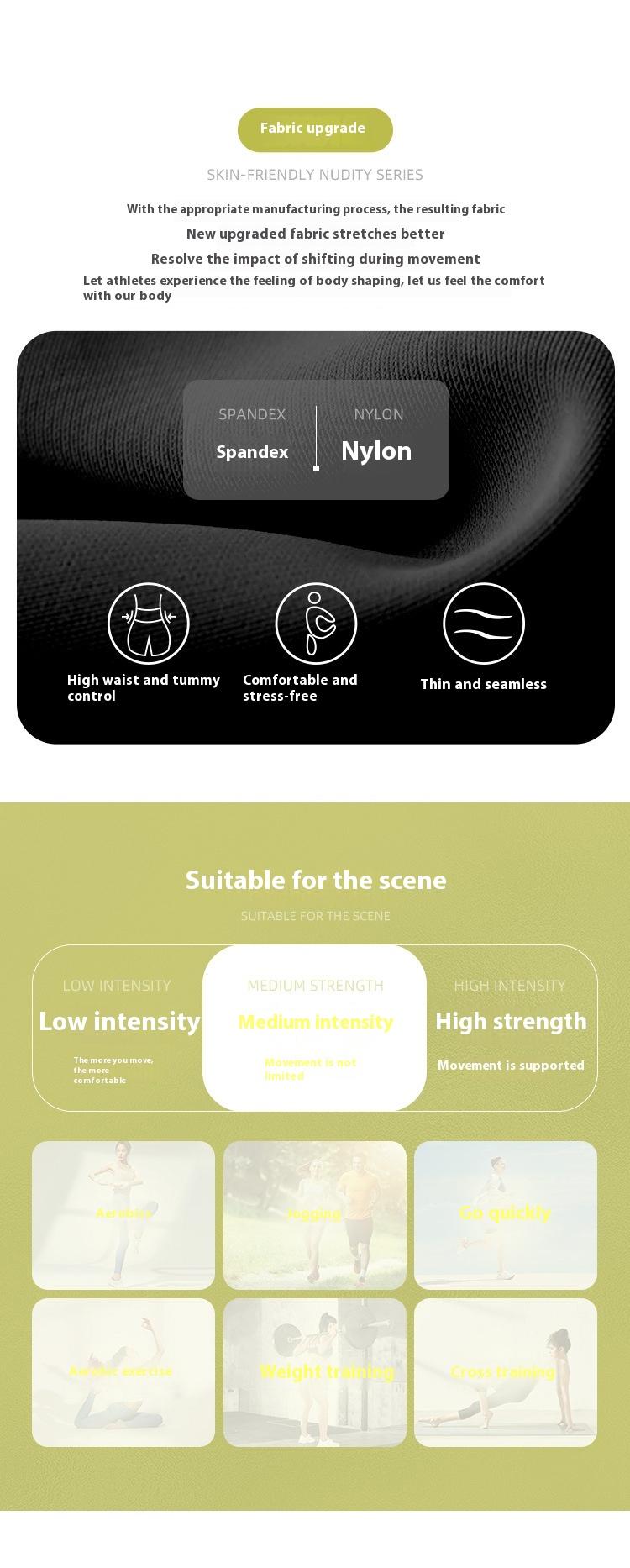 Yoga Clothes Suit Sports High Waist Workout Clothes