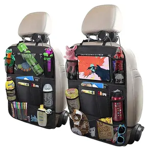Storage Bag for Car Back Seat, Multifunctional Seat Back Storage Bag with Tablet Holder, Car Interior Back Seat Storage Accessories for Organization and Storage, Car Interior Accessories