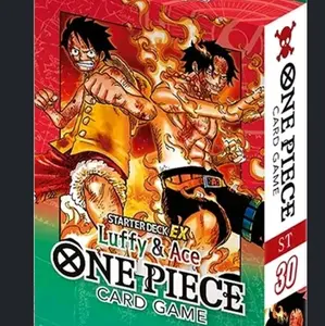 One Piece TCG Starter Deck EX: Luffy & Ace- (ST-30) (RIPPED LIVE)