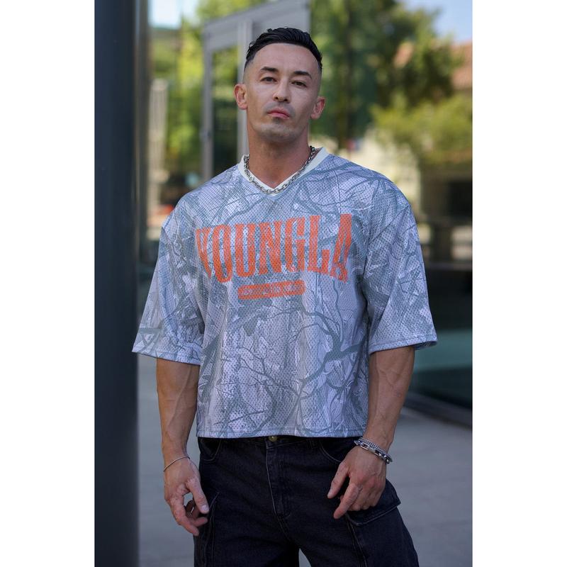 4187 - Varsity Football Cropped Jersey