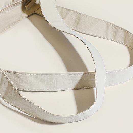 Minimalist Large-Capacity Canvas Tote Bag Versatile Shoulder Handbag for Commuting and Students Waterproof Nylon Casual Women's Bag