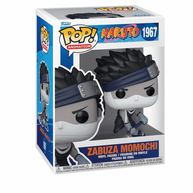 Funko Officially Licensed Naruto Merchandise Zabuza Momochi Vinyl Figure - Numbered #1967 Collectible, Character Art Shelf Display & Tabletop Decor
