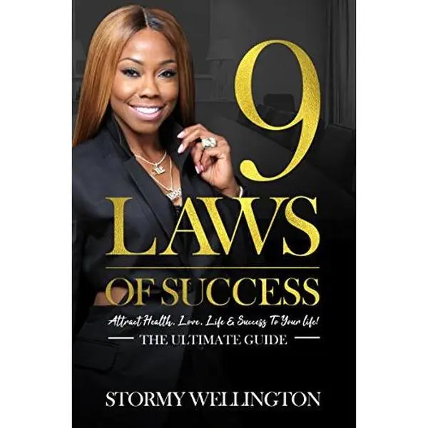 USED Book - 9 Laws of Success: Attract Health, Love, Life & Success To Your Life by Stormy Wellington (Paperback) - english