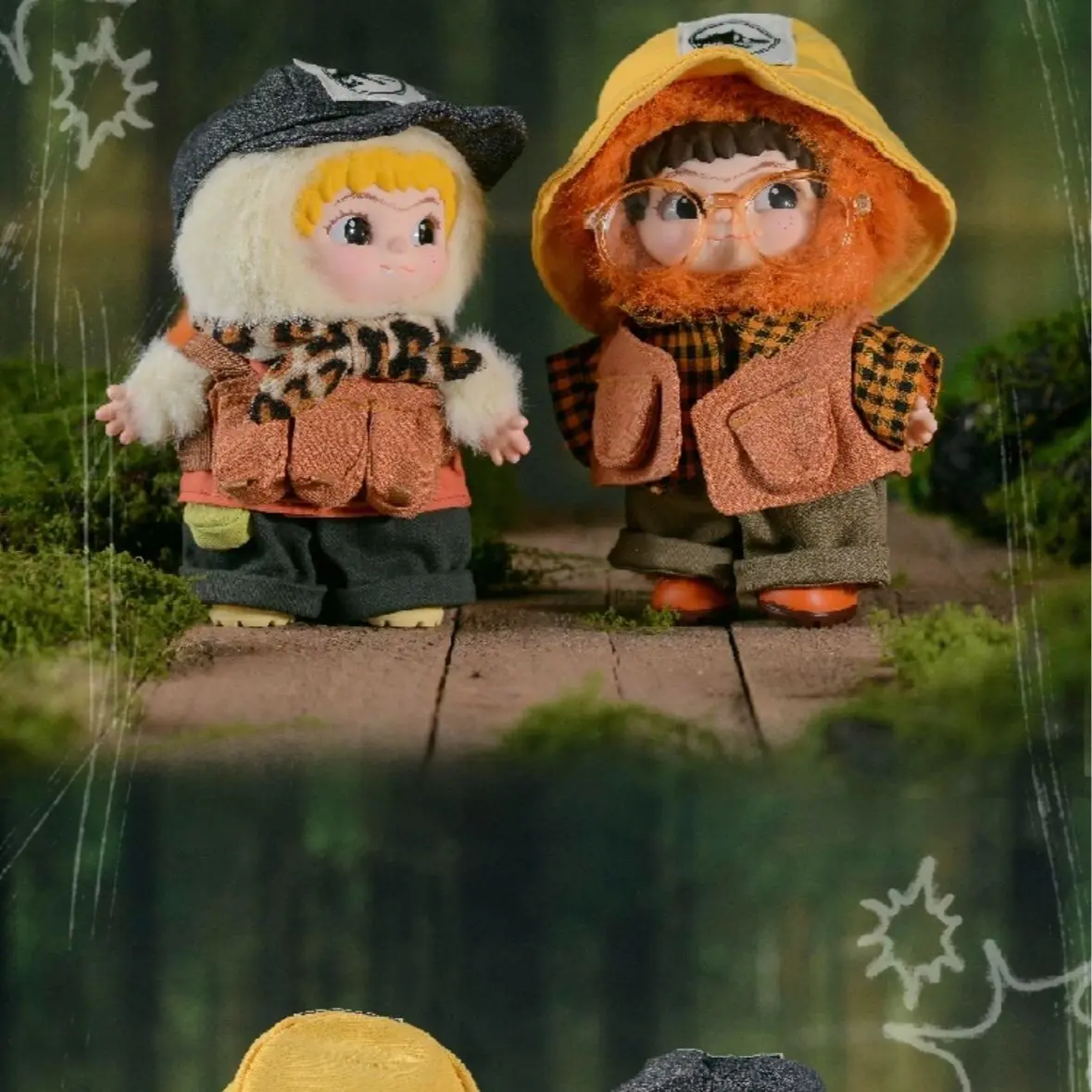 wakuku Limited Edition (Jurassic Tennis Collaboration) Plush Blind