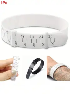 1pc Soft Bracelet Sizer Measuring Tool, 5.91-9.84inch Bracelet Measurement Tool, Wrist Measure For Bracelet, Jewelry Measuring Tool, Bracelet Measuring Tool, Bracelet Sizing Tool, Bangle Sizer Measuring Tool